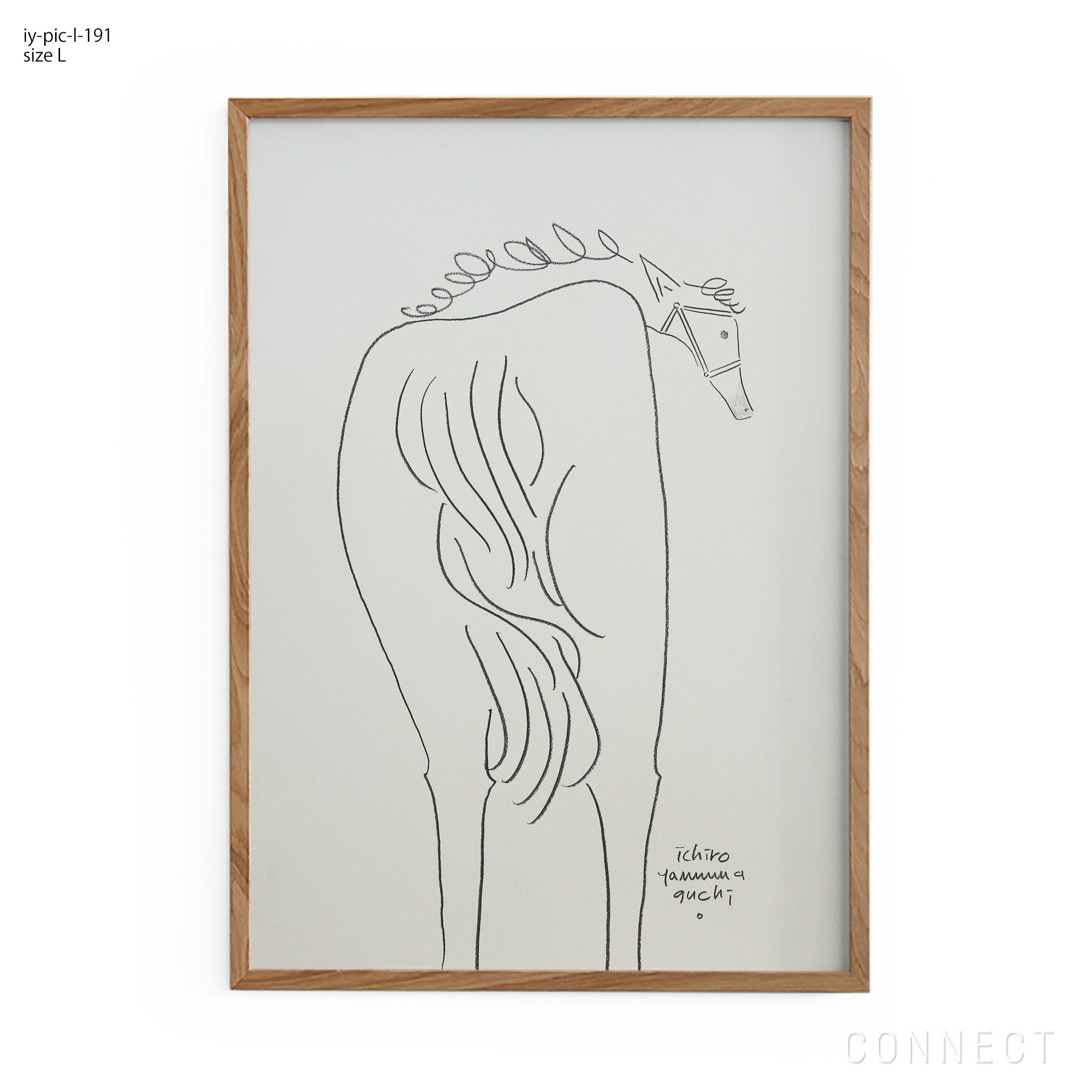 販売終了］山口一郎 / Lサイズ / 馬 / iy-pic-l-191 | CONNECT