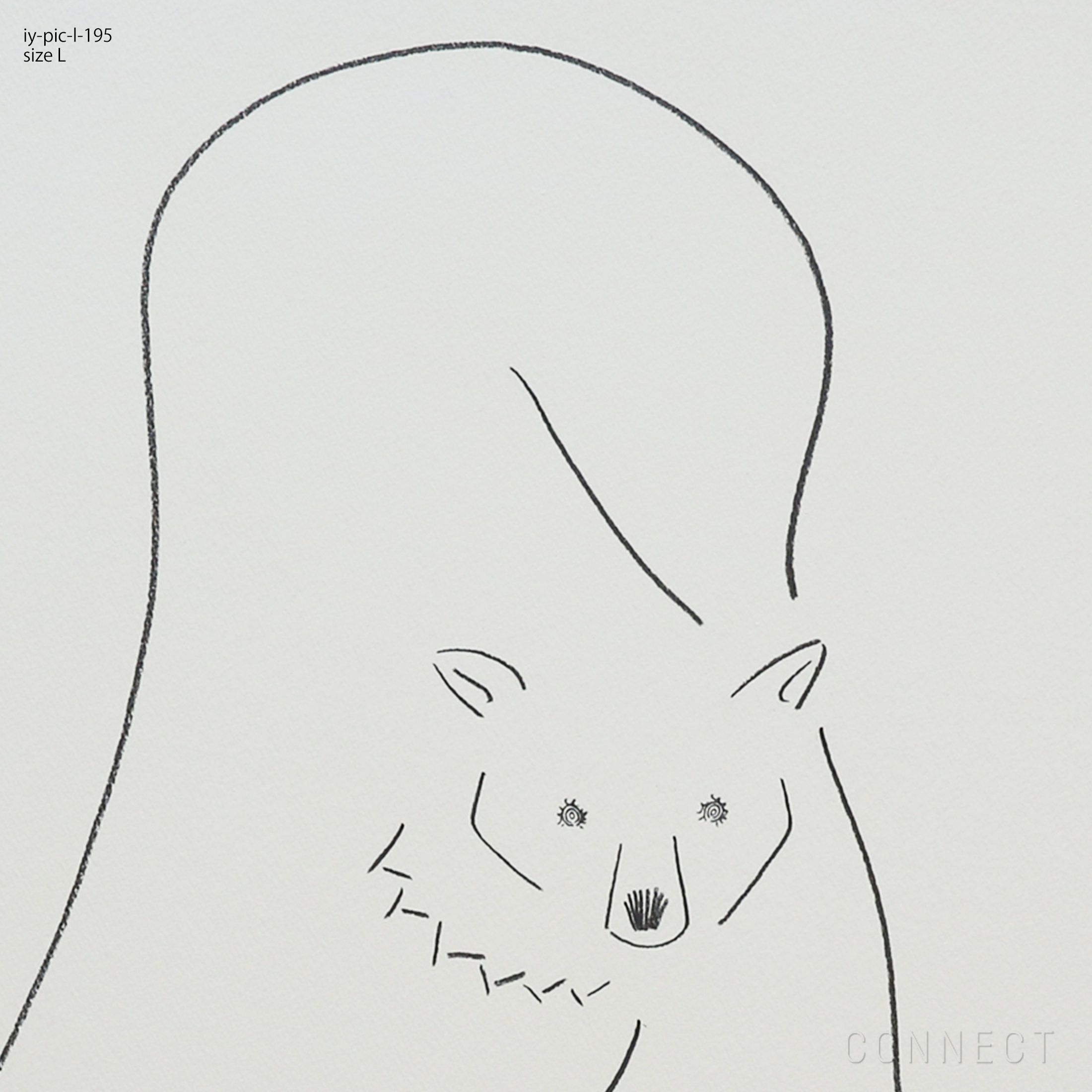 山口一郎 / Lサイズ / シロクマ / iy-pic-l-195