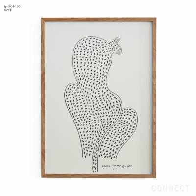 山口一郎 原画 チーター Ｌサイズ - 絵画/タペストリ