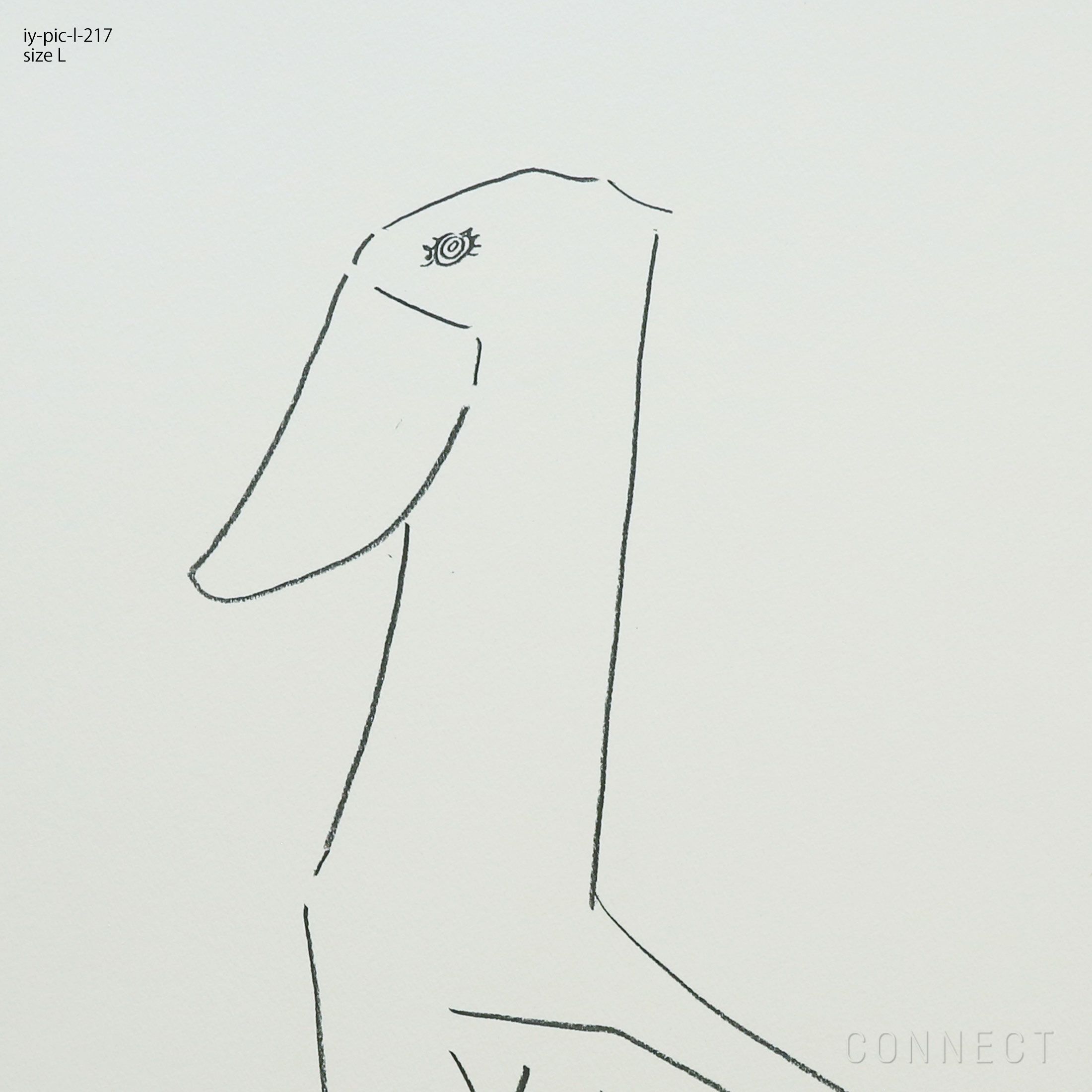山口一郎 / Lサイズ / ハシビロコウ / iy-pic-l-217