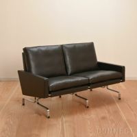 FRITZ HANSEN（フリッツ・ハンセン） / PK31/2 / グレースレザー / ダークブラウン / ソファ / 2シーター / W1370