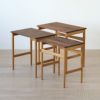 CARL HANSEN & SON（カール・ハンセン＆サン） / CH004 NESTING TABLES（ネスティングテーブル） / ウォルナット天板・オーク材脚・オイル仕上げ / ネストテーブル