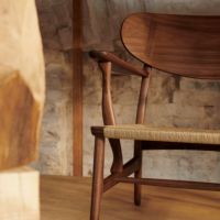 CARL HANSEN & SON（カール・ハンセン＆サン） / CH22 / ウォルナット材・オイル仕上げ / ラウンジチェア