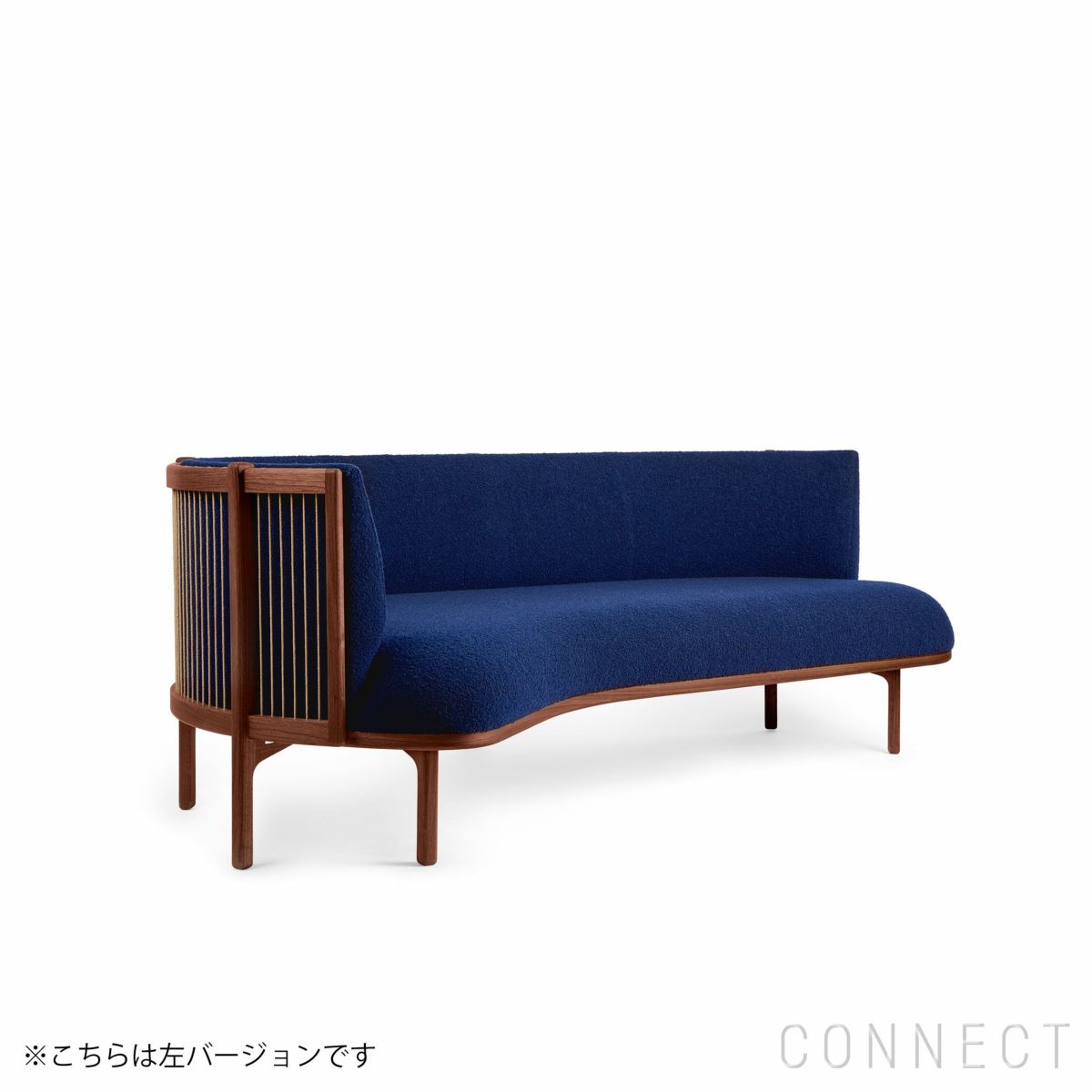 CARL HANSEN & SON （カール・ハンセン＆サン） / RF1903 SIDEWAYS SOFA（サイドウェイ・ソファ） / ウォルナット材・オイル仕上げ / Baru 0780 / 2人掛け