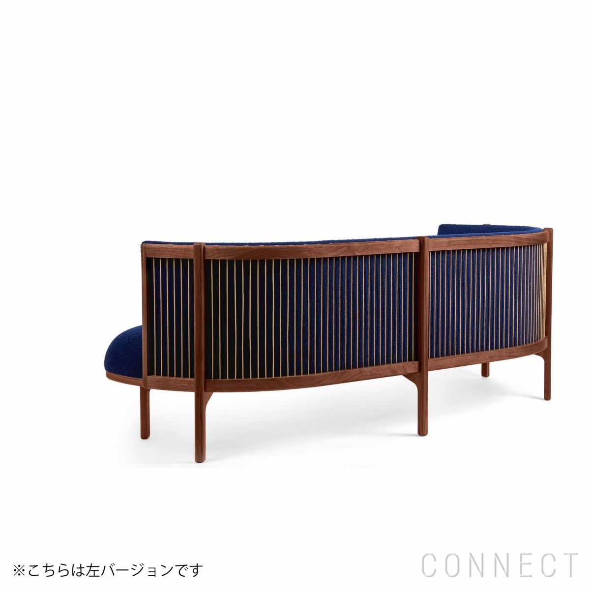 CARL HANSEN & SON （カール・ハンセン＆サン） / RF1903 SIDEWAYS SOFA（サイドウェイ・ソファ） / ウォルナット材・オイル仕上げ / Baru 0780 / 2人掛け