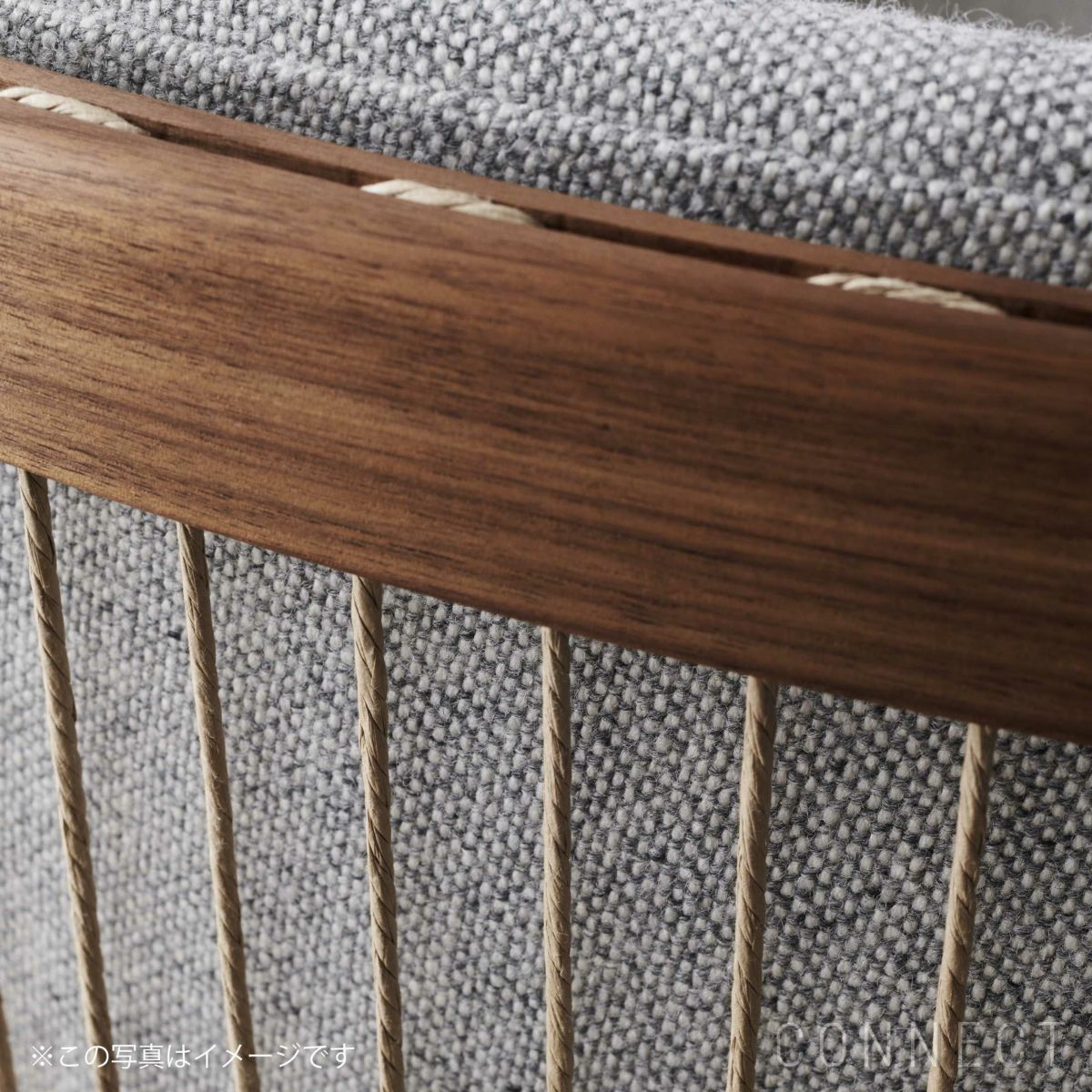 CARL HANSEN & SON （カール・ハンセン＆サン） / RF1903 SIDEWAYS SOFA（サイドウェイ・ソファ） / ウォルナット材・オイル仕上げ / Baru 0780 / 2人掛け