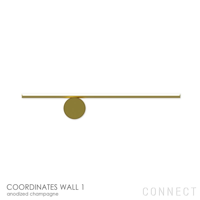 11/17までpt12倍】FLOS（フロス） / COORDINATES（コーディネーツ） WALL 1 / ウォールランプ【要電気工事】《オータムキャンペーン》  | CONNECT