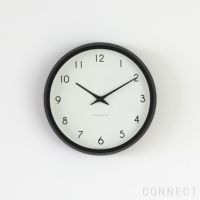 Lemnos（レムノス） / Campagne（カンパーニュ） ブラック / オーク・ウレタン塗装 掛け時計 電波時計【CONNECT別注】