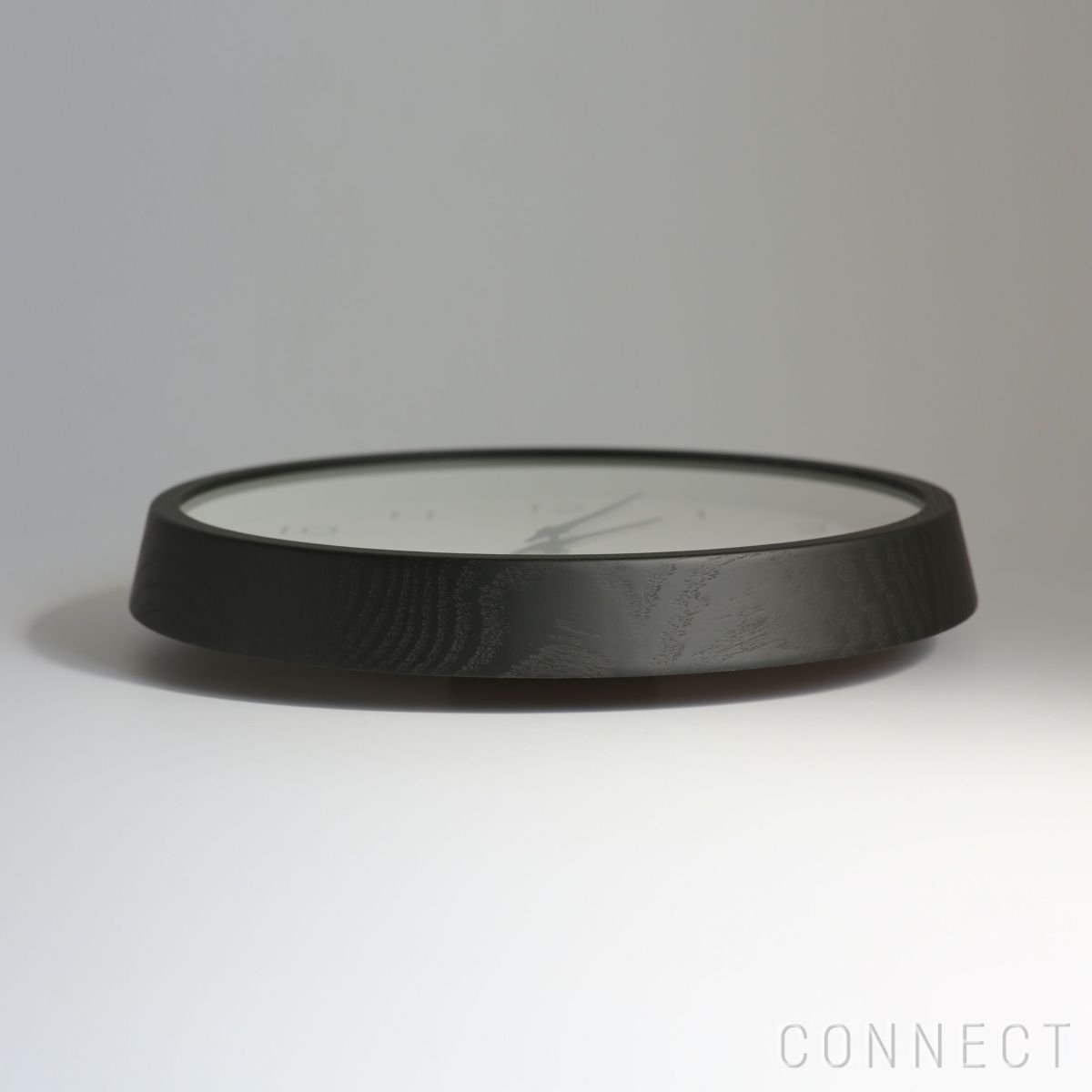 Lemnos（レムノス） / Campagne（カンパーニュ） ブラック / オーク・ウレタン塗装 掛け時計 電波時計【CONNECT別注】