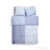 Kvadrat（クヴァドラ） / Wall Street Oxford Patchwork duvet cover（ウォールストリートオックスフォード パッチワーク デュベカバー）0750 / 150×210cm / 掛け布団カバー