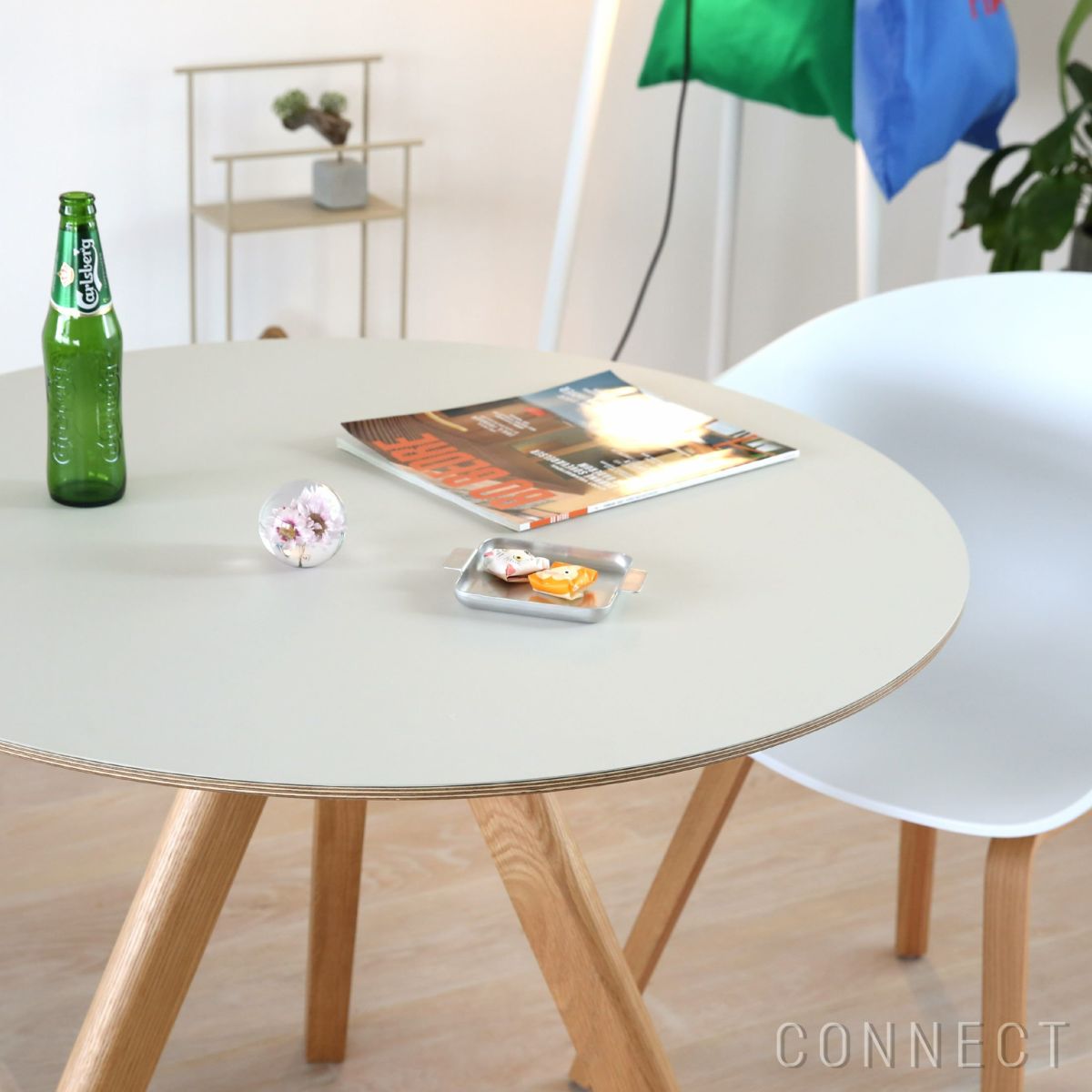 HAY（ヘイ） / CPH 20 ROUND（ラウンド） / Φ90cm / オフホワイトリノリウム / テーブル