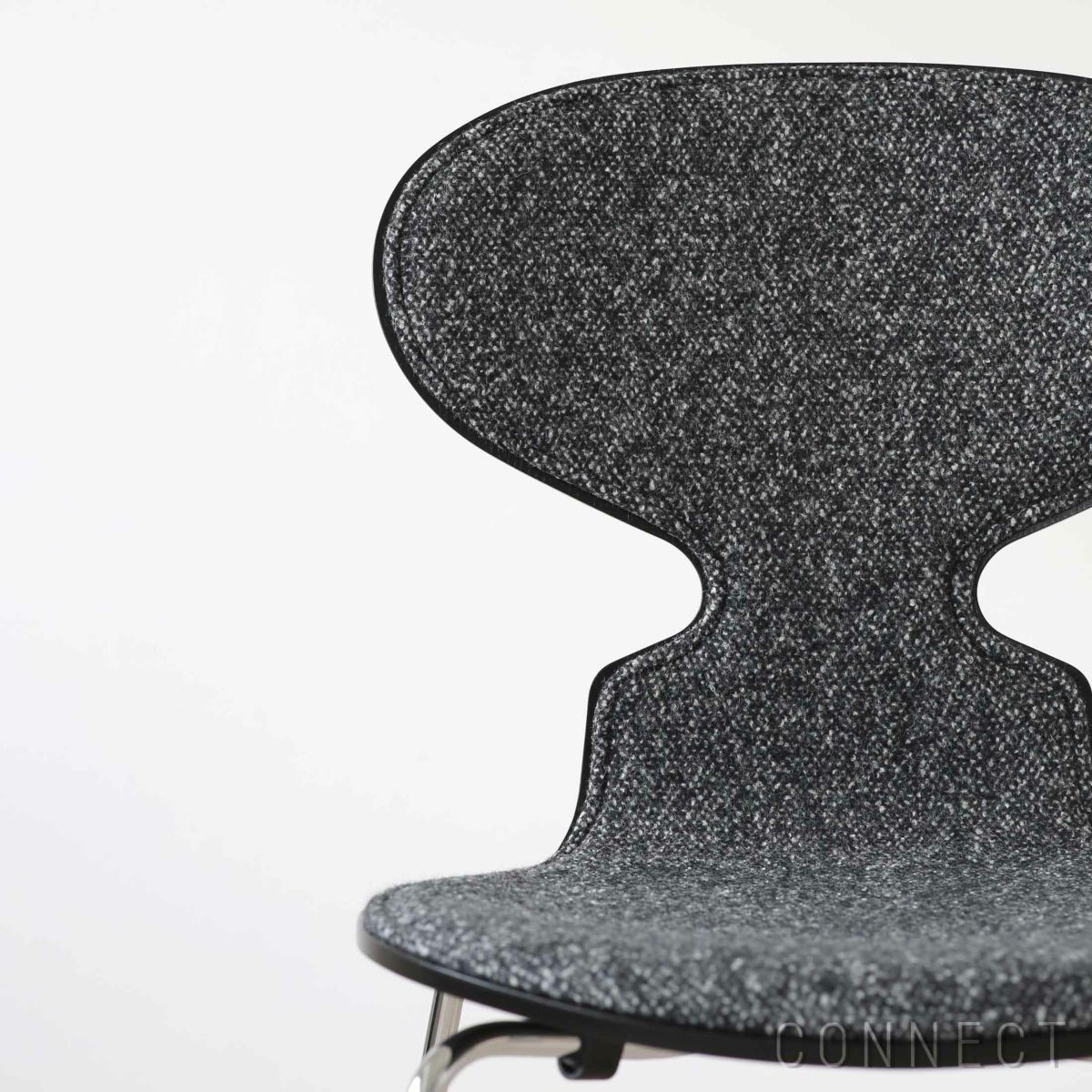 FRITZ HANSEN（フリッツ・ハンセン） / ANT（アリンコチェア） / ブラック / カラードアッシュ / VANIR 193（ヴァニール）ブラック / フロントパディング