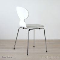 FRITZ HANSEN（フリッツ・ハンセン） / ANT（アリンコチェア） / ホワイト / カラードアッシュ / Hallingdal 110（ハリンダル）ホワイトグレー / フロントパディング