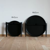 FRITZ HANSEN（フリッツ・ハンセン） / TRAY TABLE（トレイテーブル） / 折りたたみ式トレイテーブル / φ60cm / ブラック