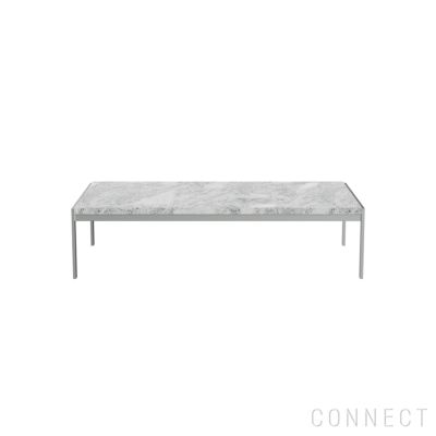 FRITZ HANSEN（フリッツ・ハンセン） / PK63A（ピーケー63エー） / ファウスケ大理石 ロール仕上げ（グレーホワイト） / コーヒーテーブル / 120×60cm《ケースブックプレゼント》