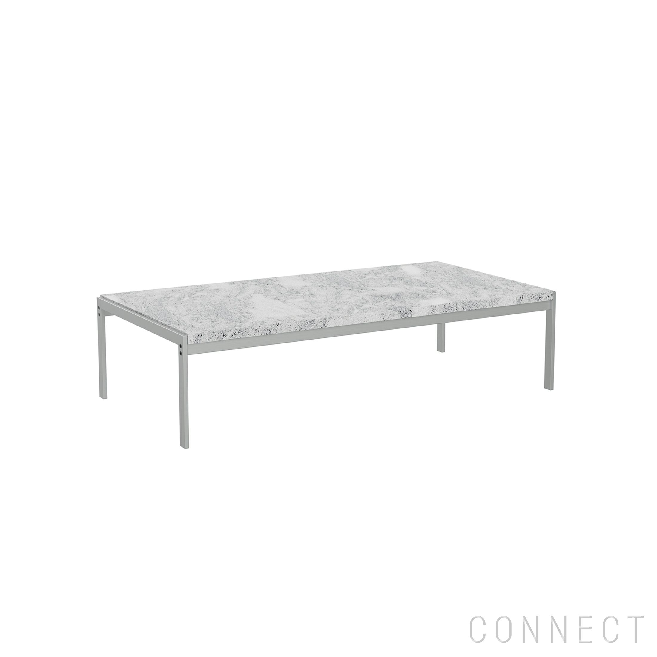 FRITZ HANSEN（フリッツ・ハンセン） / PK63A（ピーケー63エー） / ファウスケ大理石 ロール仕上げ（グレーホワイト） / コーヒーテーブル / 120×60cm
