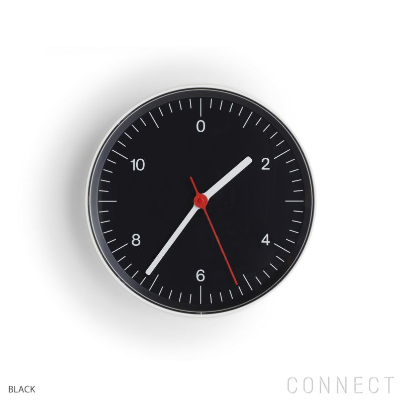 【送料無料】【クロックフックプレゼント】HAY（ヘイ） / WALL CLOCK（ウォールクロック） / ブラック / 掛け時計