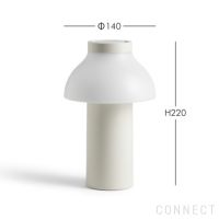 HAY（ヘイ） / PC PORTABLE（PCポータブル） / リサイクル仕様 / クリームホワイト / テーブルランプ