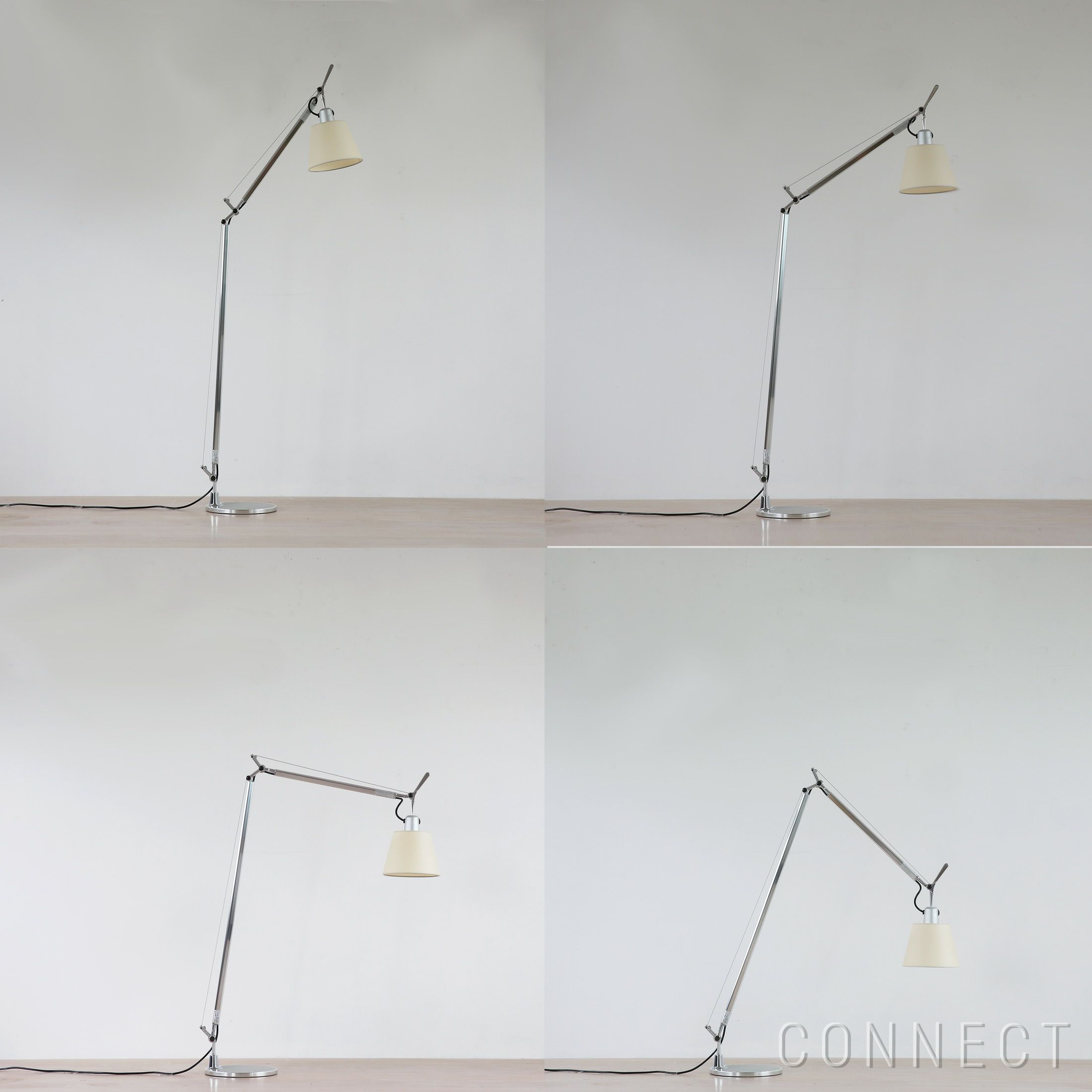 Artemide（アルテミデ） / Tolomeo Basculante Reading Floor（トロメオ バスクランテ リーディング フロア） / フロアランプ
