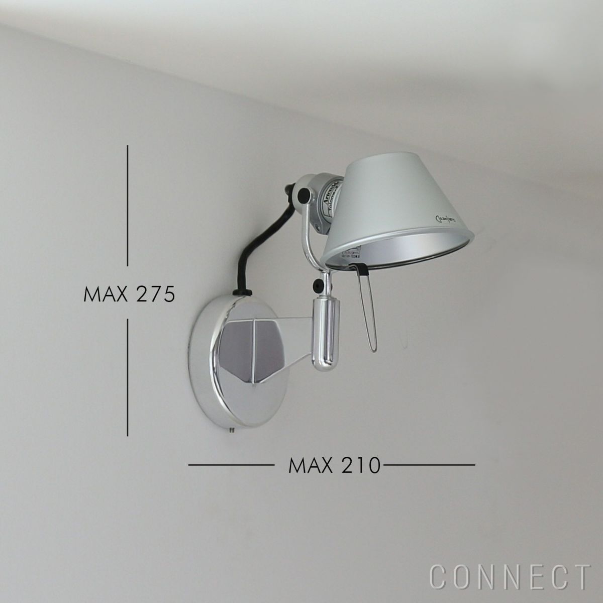 Artemide（アルテミデ） / Tolomeo Micro Faretto（トロメオ マイクロ ファレット） / ウォールランプ