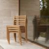 CARL HANSEN & SON （カール・ハンセン＆サン） / AH501 Outdoor Dining Chair（AHアウトドアシリーズ） / チーク材・無塗装 / ダイニングチェア
