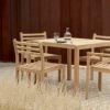 CARL HANSEN & SON （カール・ハンセン＆サン） / AH501 Outdoor Dining Chair（AHアウトドアシリーズ） / チーク材・無塗装 / ダイニングチェア