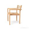 CARL HANSEN & SON （カール・ハンセン＆サン） / AH502 Outdoor Dining Chair with Armrest（AHアウトドアシリーズ） / チーク材・無塗装 / ダイニングチェア