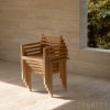 CARL HANSEN & SON （カール・ハンセン＆サン） / AH502 Outdoor Dining Chair with Armrest（AHアウトドアシリーズ） / チーク材・無塗装 / ダイニングチェア