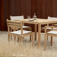 CARL HANSEN & SON （カール・ハンセン＆サン） / CU AH501B（AH501・AH502ダイニングチェア専用バッククッション） / Agora Liso life oat 1760 / 屋外・アウトドア用