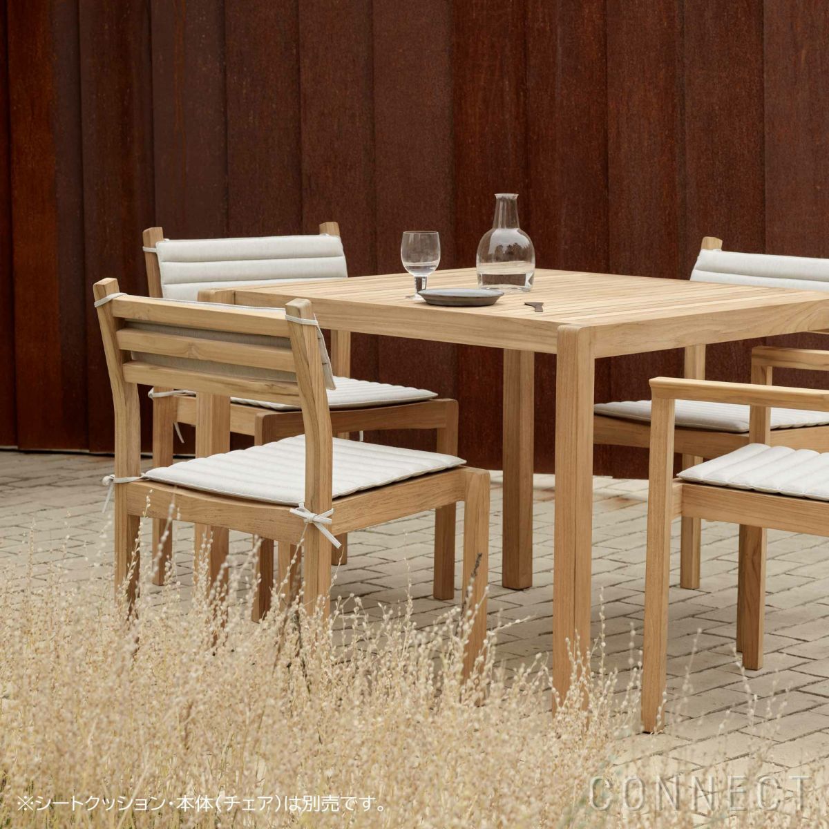 CARL HANSEN & SON （カール・ハンセン＆サン） / CU AH501B（AH501・AH502ダイニングチェア専用バッククッション） / Agora Liso life oat 1760 / 屋外・アウトドア用