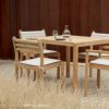 CARL HANSEN & SON （カール・ハンセン＆サン） / CU AH501B（AH501・AH502ダイニングチェア専用バッククッション） / Agora Liso life oat 1760 / 屋外・アウトドア用