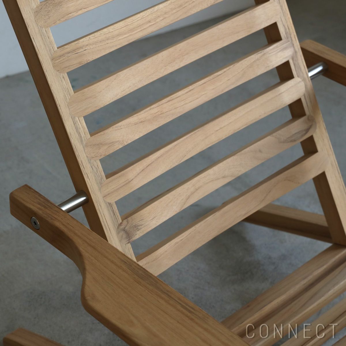 CARL HANSEN & SON （カール・ハンセン＆サン） / AH603 Outdoor Deck Chair（AHアウトドアシリーズ） / チーク材・無塗装 / デッキチェア