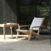 CARL HANSEN & SON （カール・ハンセン＆サン） / AH603 Outdoor Deck Chair（AHアウトドアシリーズ） / チーク材・無塗装 / デッキチェア