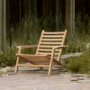 CARL HANSEN & SON （カール・ハンセン＆サン） / AH603 Outdoor Deck Chair（AHアウトドアシリーズ） / チーク材・無塗装 / デッキチェア