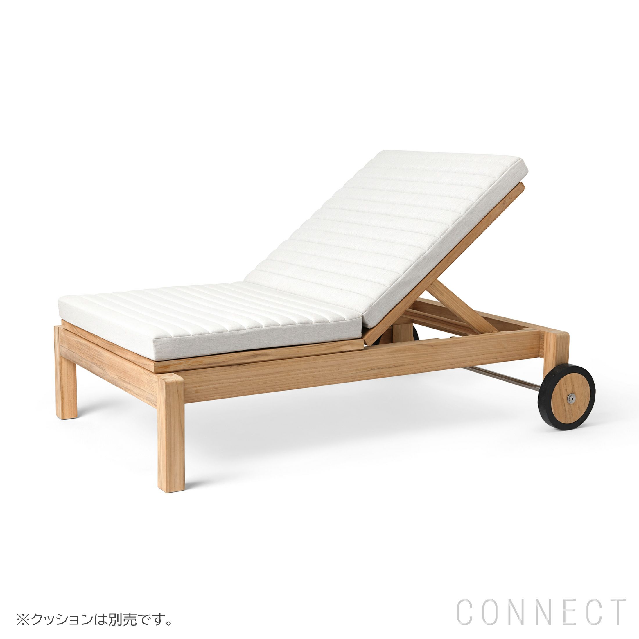 CARL HANSEN & SON （カール・ハンセン＆サン） / AH604 Outdoor Lounger（AHアウトドアシリーズ） / チーク材・無塗装 / リクライニングチェア