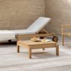 CARL HANSEN & SON （カール・ハンセン＆サン） / AH604F Outdoor Lounger Footrest（AHアウトドアシリーズ） / チーク材・無塗装 / フットレスト