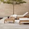 CARL HANSEN & SON （カール・ハンセン＆サン） / AH604F Outdoor Lounger Footrest（AHアウトドアシリーズ） / チーク材・無塗装 / フットレスト