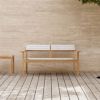 CARL HANSEN & SON （カール・ハンセン＆サン） / AH701 Outdoor Lounge Sofa（AHアウトドアシリーズ） / チーク材・無塗装 / ラウンジソファ
