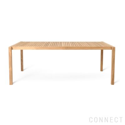 CARL HANSEN & SON （カール・ハンセン＆サン） / AH901 Outdoor Dining Table（AHアウトドアシリーズ） / チーク材・無塗装 / ダイニングテーブル / 長方形