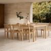 CARL HANSEN & SON （カール・ハンセン＆サン） / AH901 Outdoor Dining Table（AHアウトドアシリーズ） / チーク材・無塗装 / ダイニングテーブル