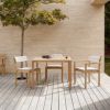 CARL HANSEN & SON （カール・ハンセン＆サン） / AH902 Outdoor Dining Table, square（AHアウトドアシリーズ） / チーク材・無塗装 / ダイニングテーブル