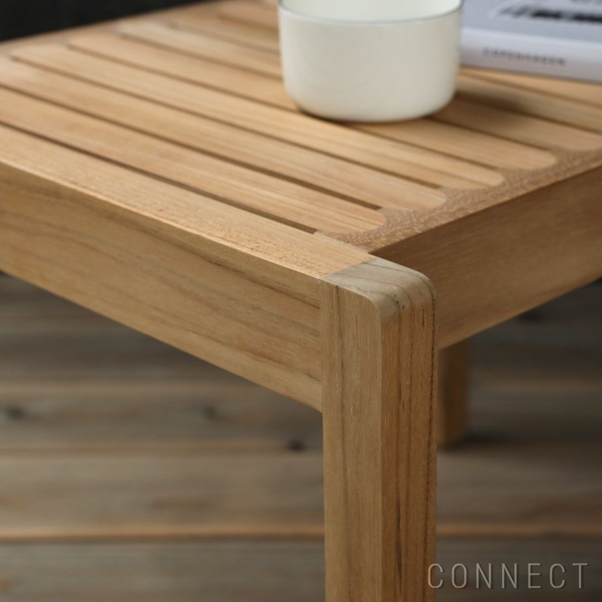 CARL HANSEN & SON （カール・ハンセン＆サン） / AH911 Outdoor Side Table（AHアウトドアシリーズ） / チーク材・無塗装 / サイドテーブル