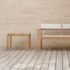 CARL HANSEN & SON （カール・ハンセン＆サン） / AH911 Outdoor Side Table（AHアウトドアシリーズ） / チーク材・無塗装 / サイドテーブル