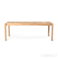 CARL HANSEN & SON （カール・ハンセン＆サン） / AH912 Outdoor Table Bench（AHアウトドアシリーズ） / チーク材・無塗装 / ベンチ