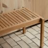 CARL HANSEN & SON （カール・ハンセン＆サン） / AH912 Outdoor Table Bench（AHアウトドアシリーズ） / チーク材・無塗装 / ベンチ
