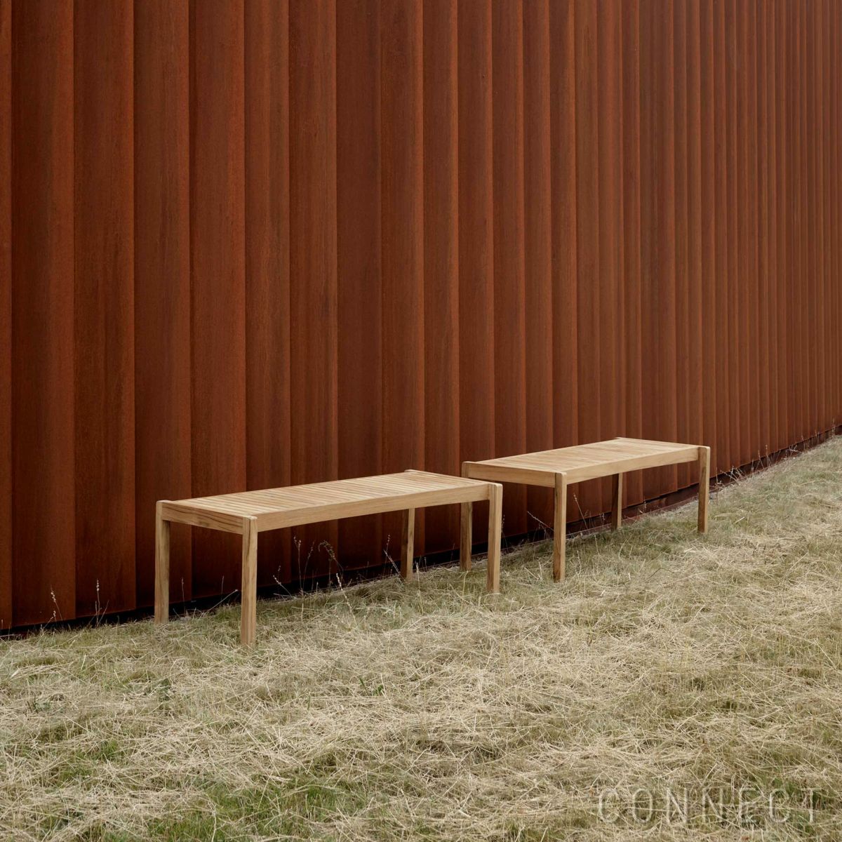 CARL HANSEN & SON （カール・ハンセン＆サン） / AH912 Outdoor Table Bench（AHアウトドアシリーズ） / チーク材・無塗装 / ベンチ