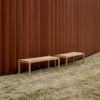 CARL HANSEN & SON （カール・ハンセン＆サン） / AH912 Outdoor Table Bench（AHアウトドアシリーズ） / チーク材・無塗装 / ベンチ