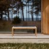 CARL HANSEN & SON （カール・ハンセン＆サン） / AH912 Outdoor Table Bench（AHアウトドアシリーズ） / チーク材・無塗装 / ベンチ