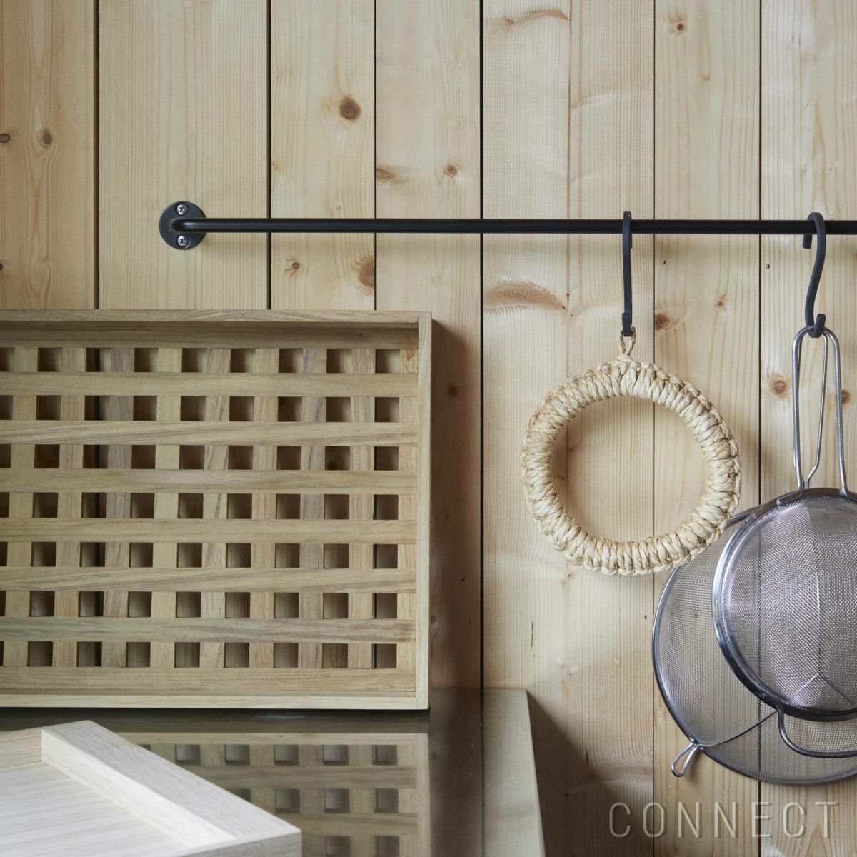 SKAGERAK（スカゲラック） / Fionia（フィオニア） / Tray 48×32㎝ / チーク材 / トレイ