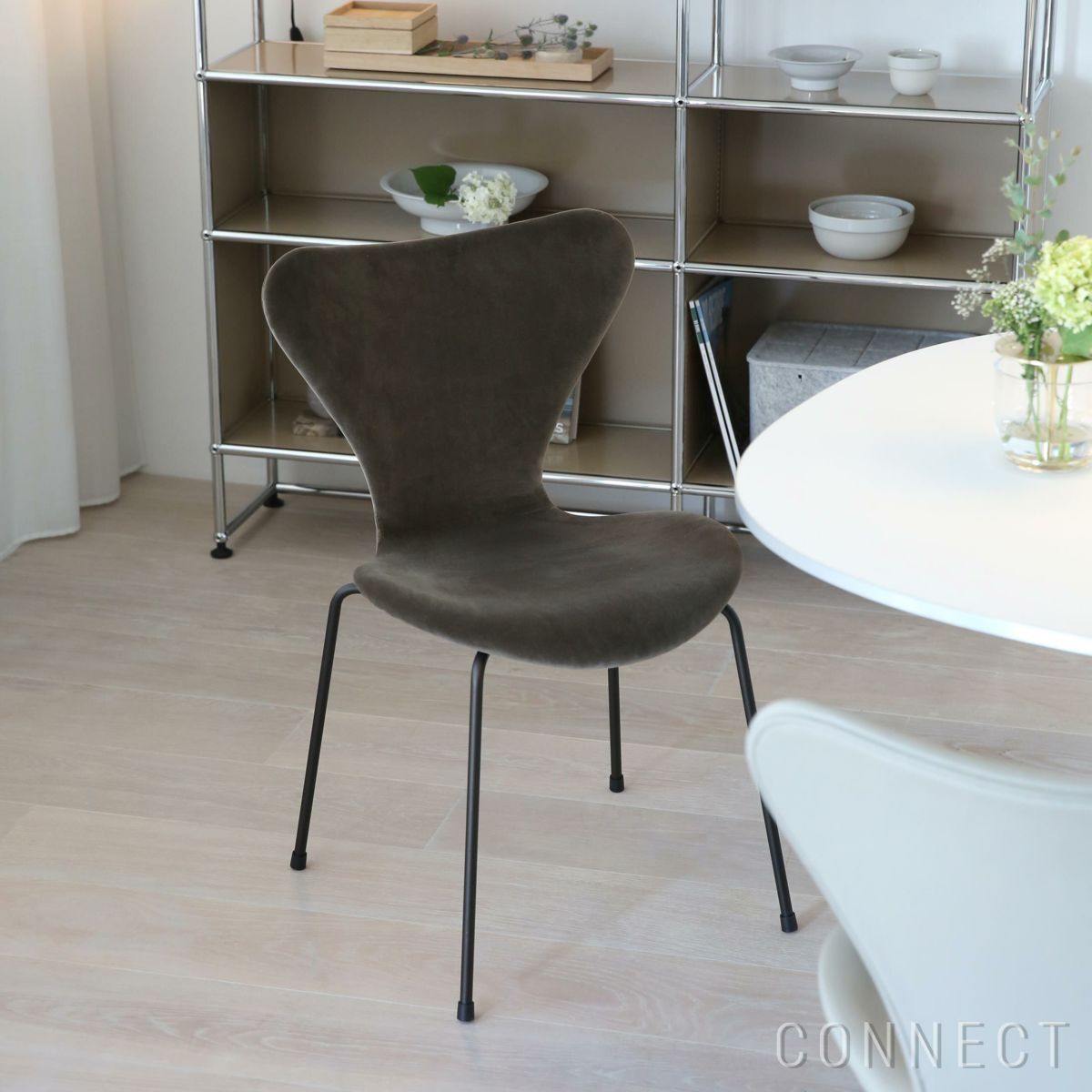 FRITZ HANSEN（フリッツ・ハンセン） / SERIES 7（セブンチェア） / BELFAST（ベルファスト）/ VELVET（ベルベット） / フルパディング / ブラウンブロンズ脚